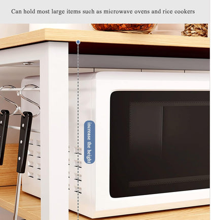 🍳 Kitchen Storage Rack 🏠 | Microwave Stand Organizer ✨ | Multi-Layer Utility Shelf 📦