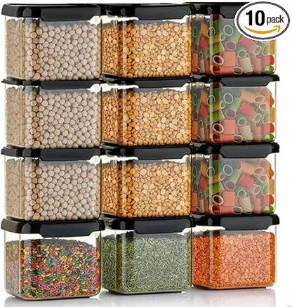 🧊 Stackable Storage Bins 📦 | Clear Organizer Box ✨ | Space-Saving Home Storage 🏠