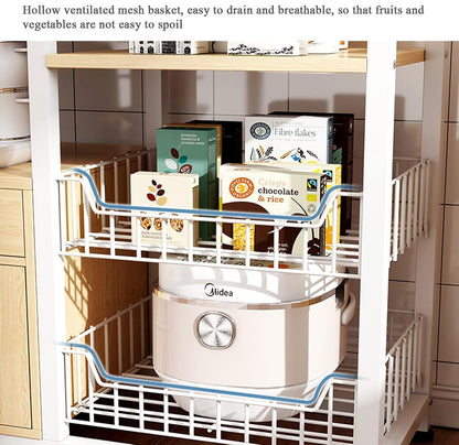 🍳 Kitchen Storage Rack 🏠 | Microwave Stand Organizer ✨ | Multi-Layer Utility Shelf 📦