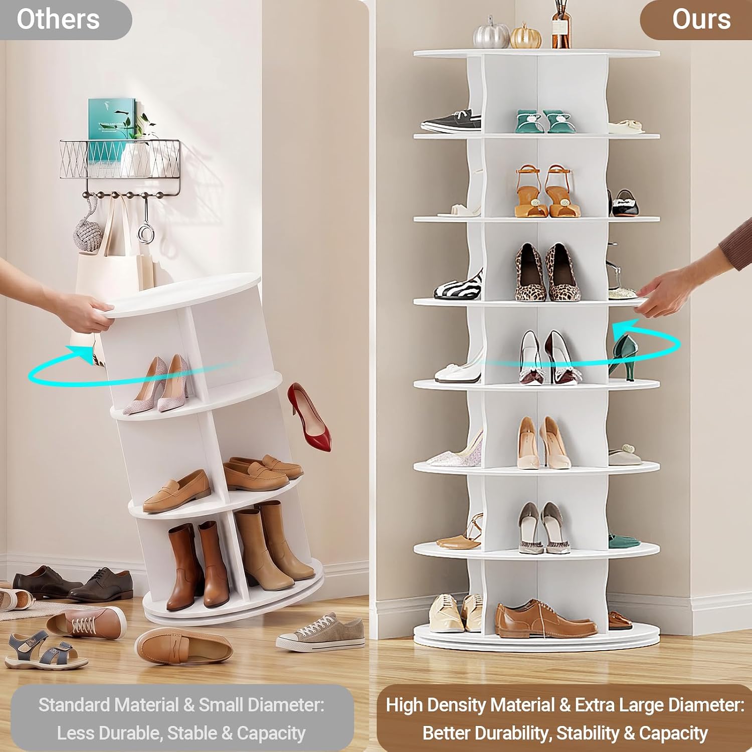 🧺 Multi-Functional Storage Organizer 📦 | Removable Space Saver Rack 🏠 | Home Clutter Solution ✨