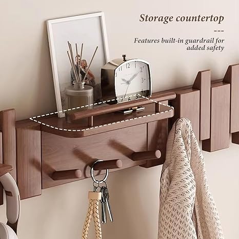 📦 Floating Wall Storage Shelf 🏠 | Entryway Organizer Rack ✨ | Modern Space Saver Cabinet ⚡
