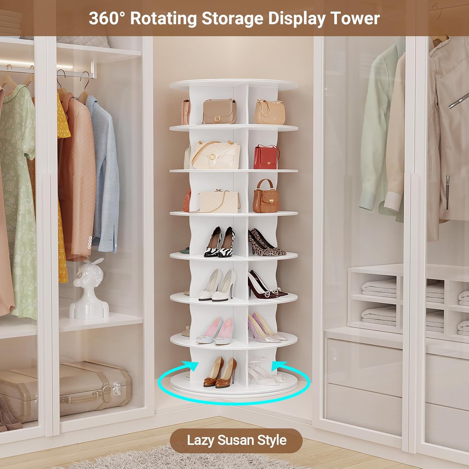 🧺 Multi-Functional Storage Organizer 📦 | Removable Space Saver Rack 🏠 | Home Clutter Solution ✨