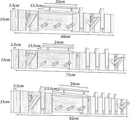 📦 Floating Wall Storage Shelf 🏠 | Entryway Organizer Rack ✨ | Modern Space Saver Cabinet ⚡