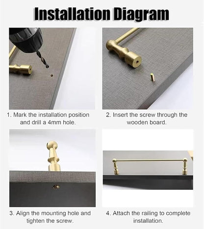 🛡️ Anti-Fall Guardrail Rack 🏠 | Detachable Storage Organizer ✨ | Safety Space-Saving Shelf ⚡