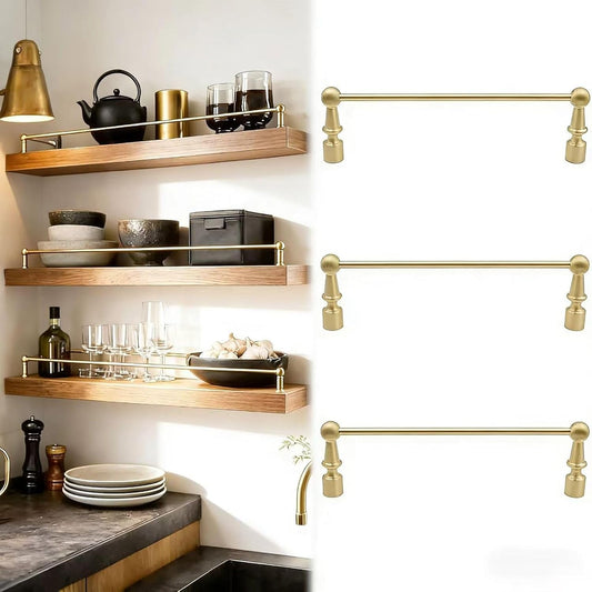 🛡️ Anti-Fall Guardrail Rack 🏠 | Detachable Storage Organizer ✨ | Safety Space-Saving Shelf ⚡