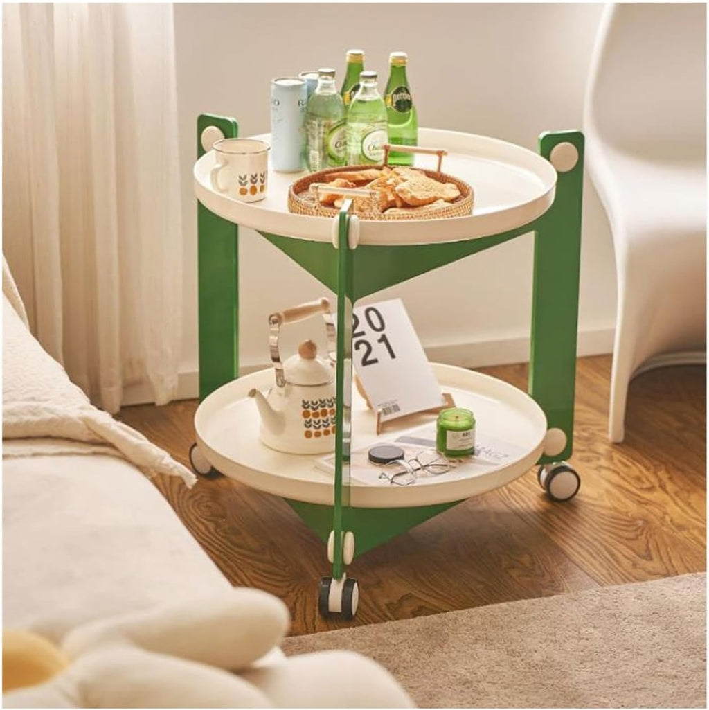 🛒 Rolling Utility Storage Cart 🏠 | Removable Organizer Rack ✨ | Mobile Space Saver Shelf ⚡