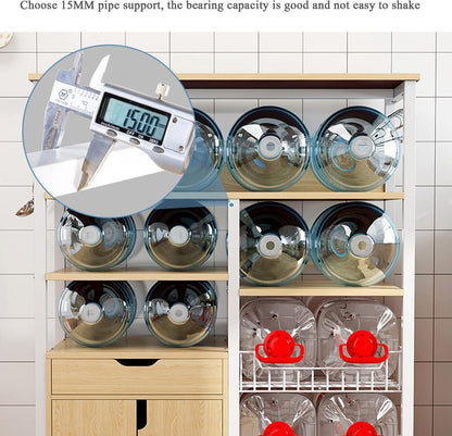 🍳 Kitchen Storage Rack 🏠 | Microwave Stand Organizer ✨ | Multi-Layer Utility Shelf 📦